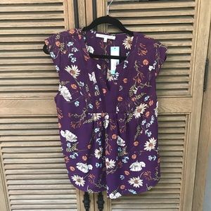 Collective Concepts Cap Sleeve Shirt, Small, NWT